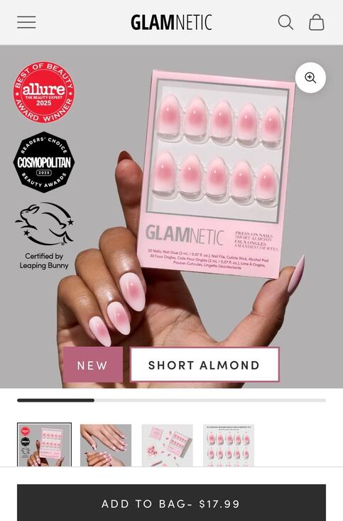 Glamnetic Other - New Glamnetic release - gems collection - pink petalite